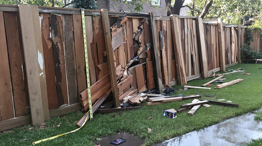 Fence Claims Documentation Required