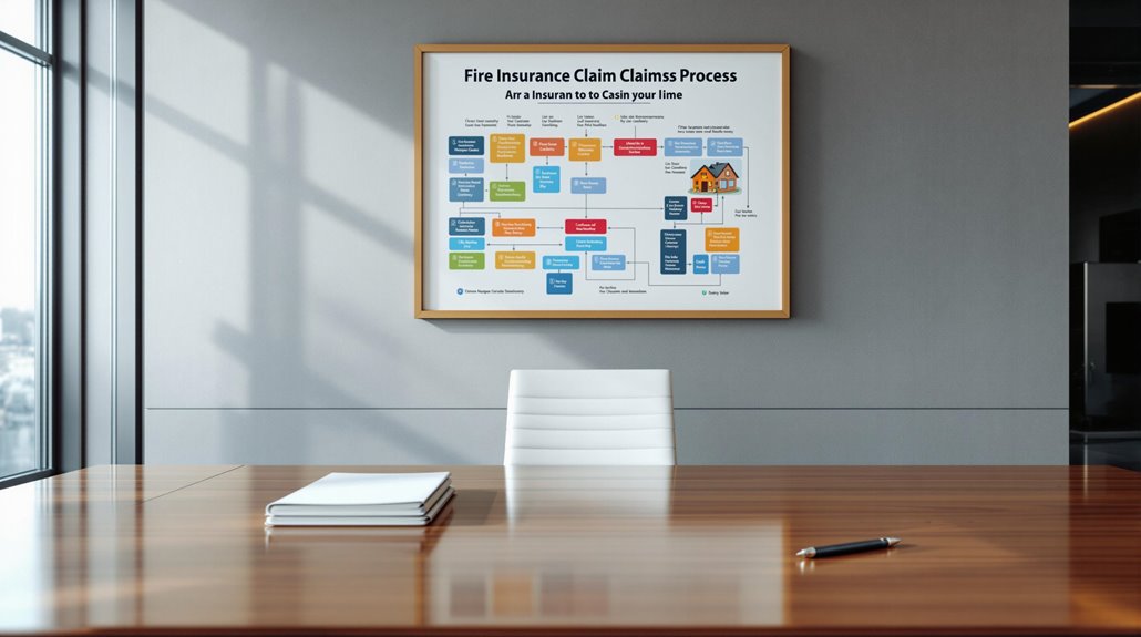 Fire Insurance Claim Steps