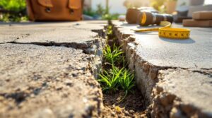 foundation gaps and repairs