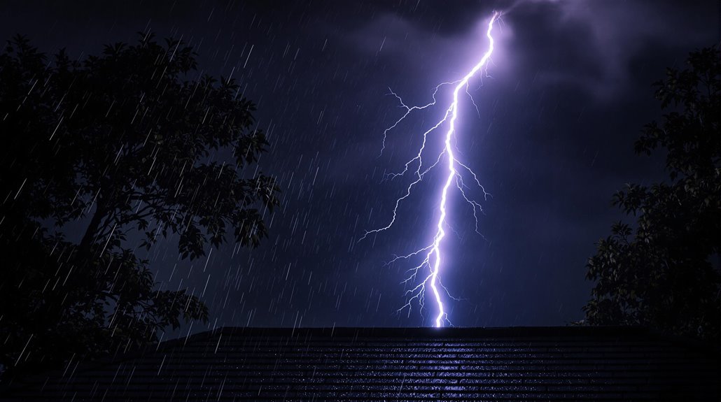 Lightning Can Penetrate Roofs