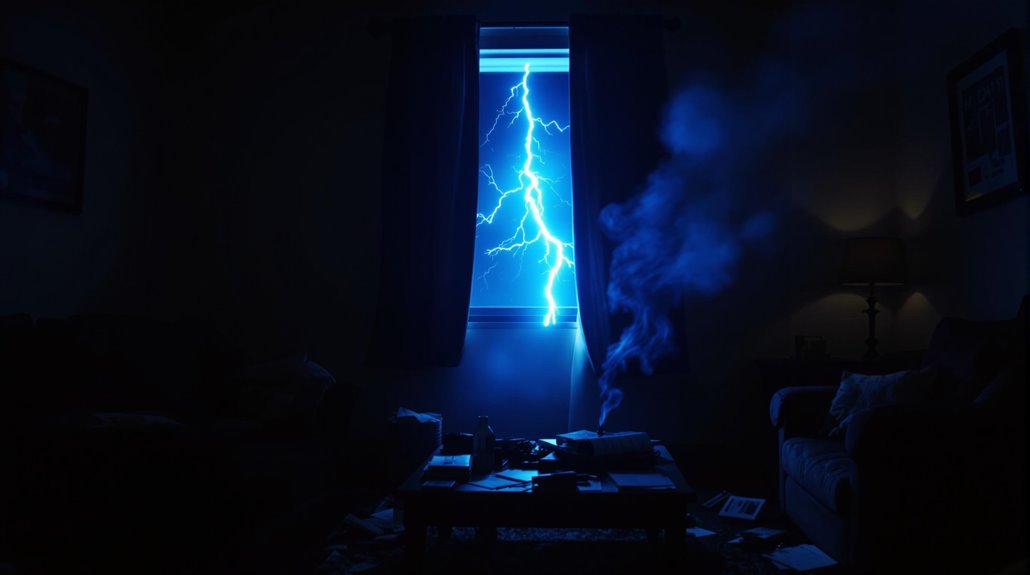 Lightning Can Strike Indoors