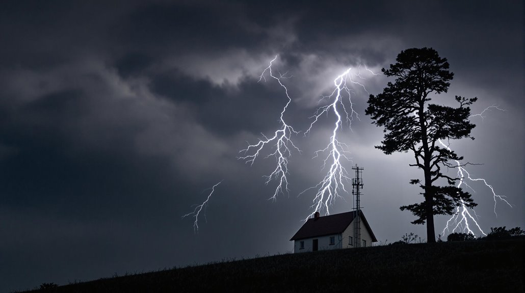 Lightning Strike House Factors