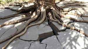 palm tree roots foundation damage