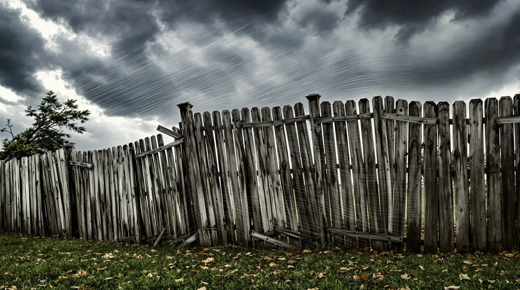 Securing Fence Against Winds