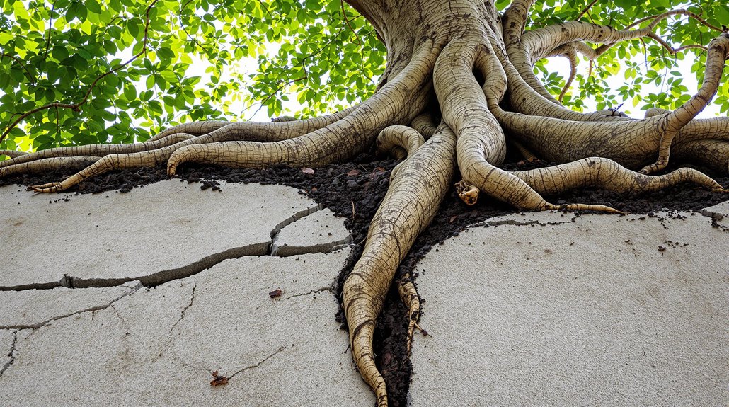 Tree Roots Affecting Foundations