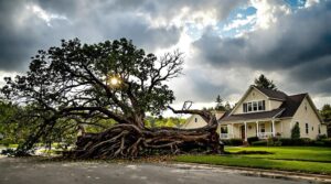 wind damage tree coverage