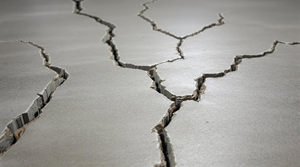 Basement Floor Crack Types