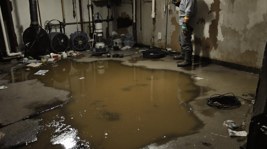 Cleaning Flooded Basement Sewage Cost