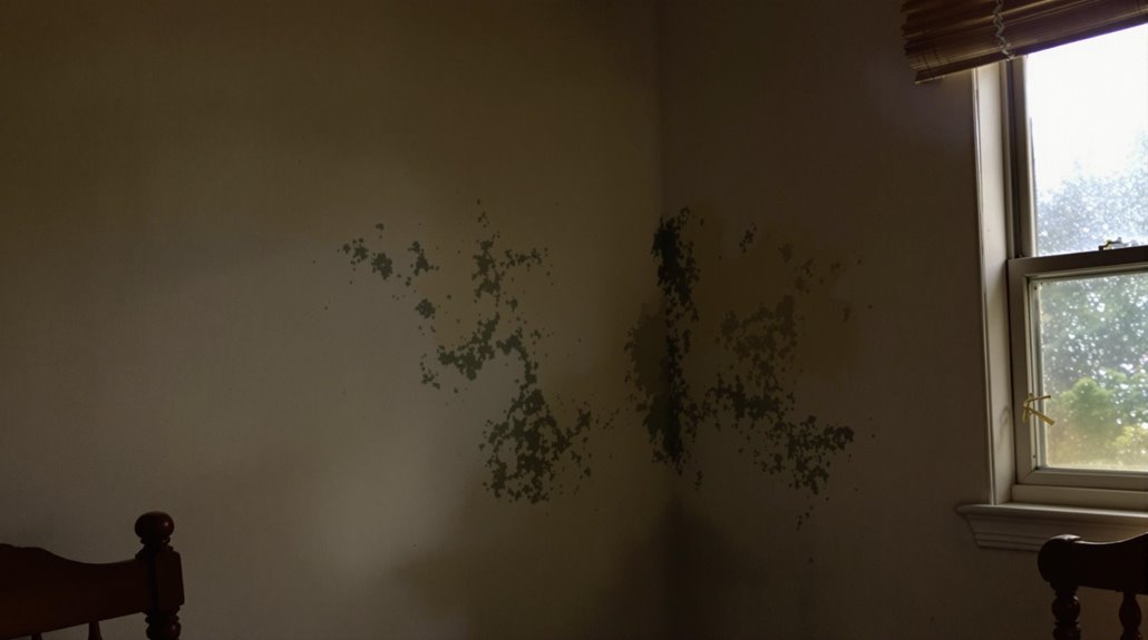 Damp Places Encourage Mold Growth