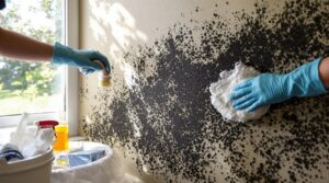 eliminate black mold safely