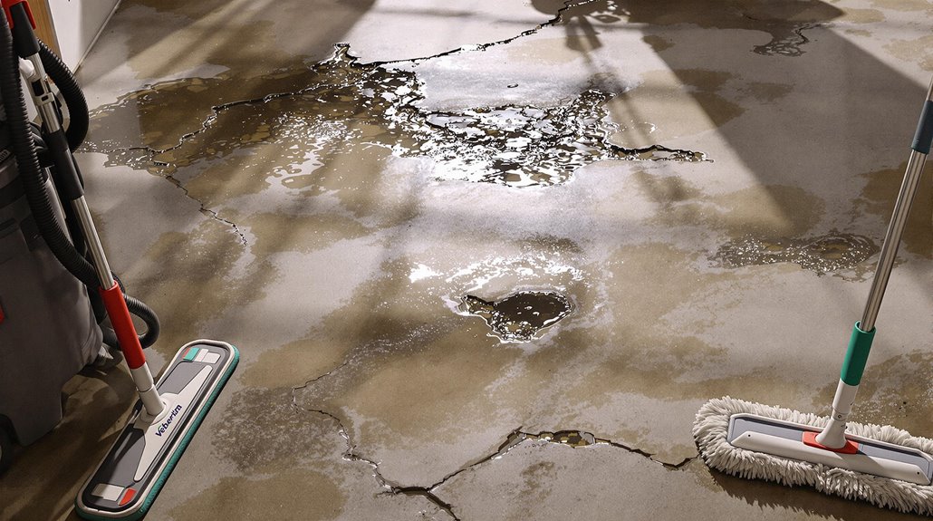 Evaluating Concrete Floor Damage