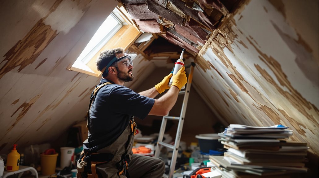 Fix Leaky Roof Problems