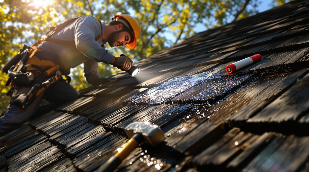 Fixing Damaged Roof Issues