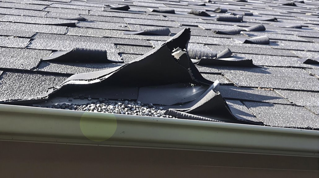 Fixing Storm Damaged Roof Issues