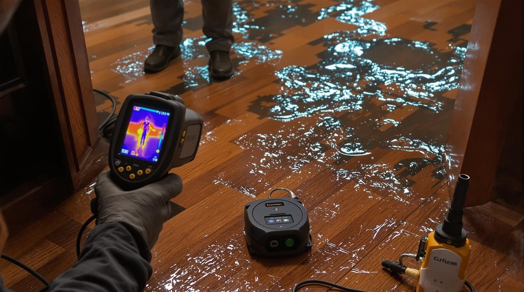 Floor Water Detection Tools