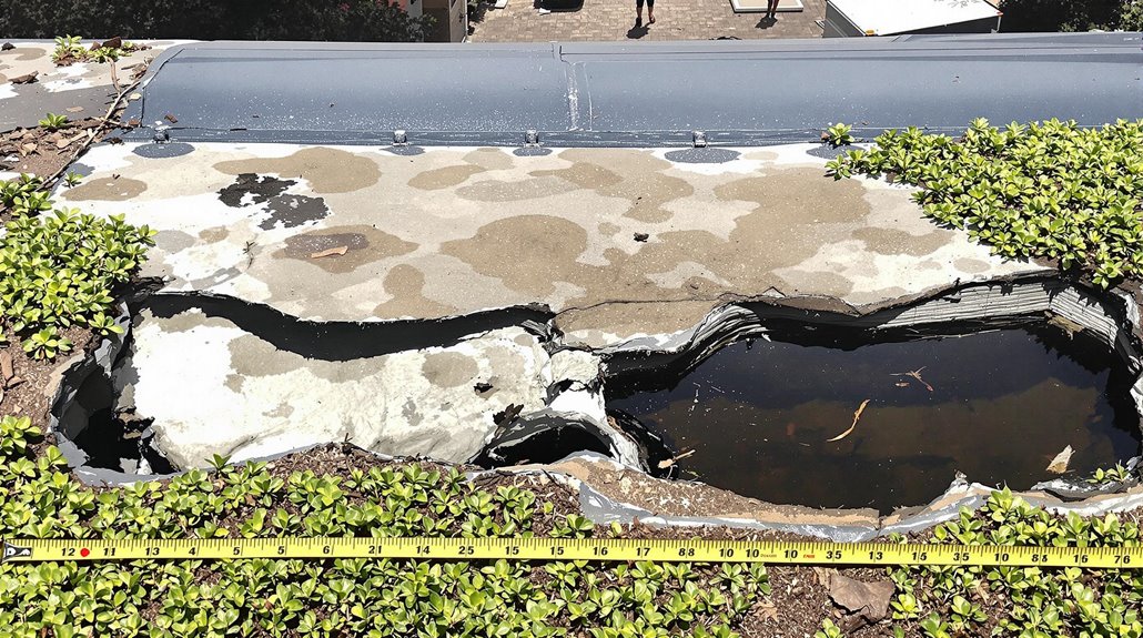 Green Roof Damage Repair