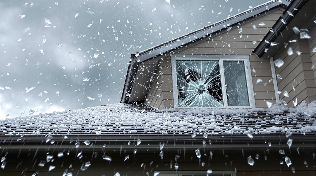 Hail Can Damage Windows