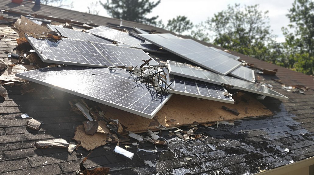 Hurricane Damage To Solar Panels