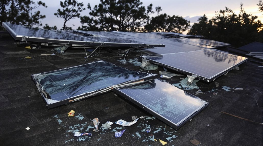 Hurricane Damage To Solar Panels