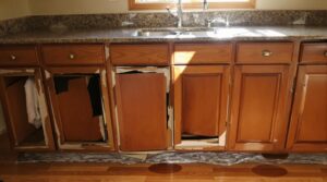 kitchen water damage claims