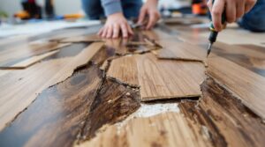 laminate floor water damage