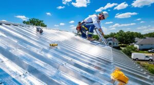 metal roof repair costs