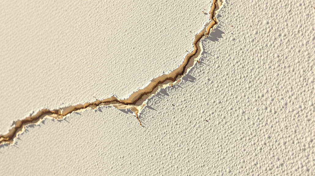 Recurring Hairline Wall Cracks