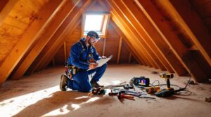 roof and attic inspection