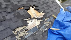 roof damage repairs costs