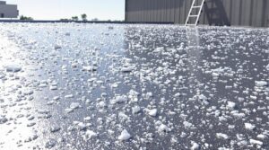 roof membrane hail repair costs