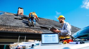 roofers handle insurance processes