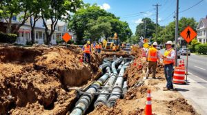 sewer line replacement permit required