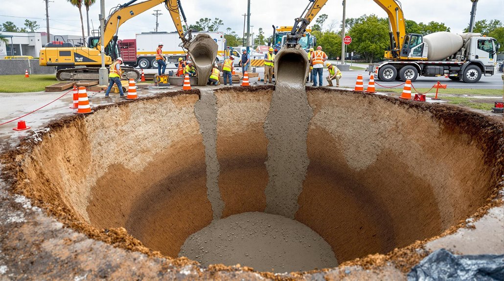 Sinkhole Formation Signs Causes