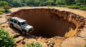 sinkholes can be hazardous