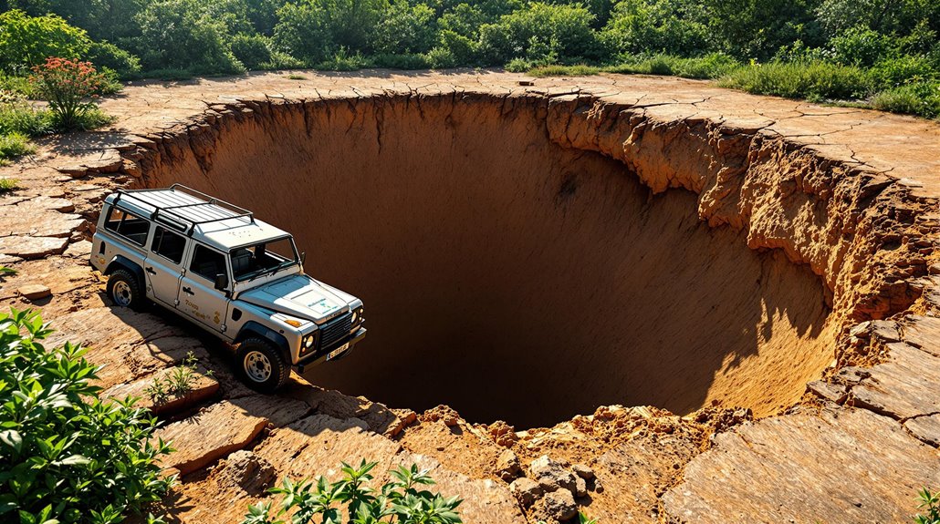 Sinkholes Can Be Hazardous