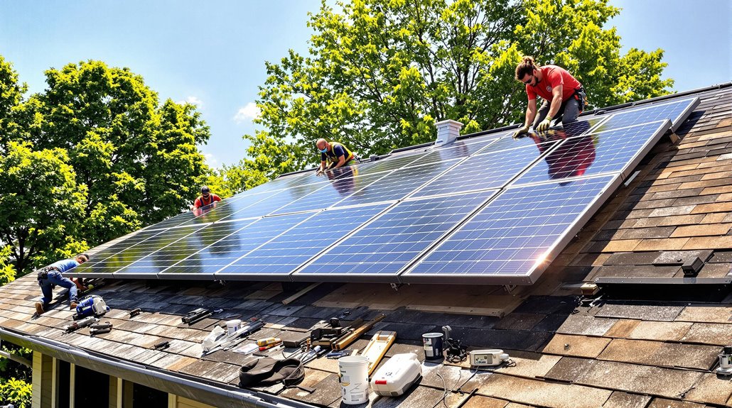 Solar Roof Removal Expenses