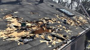 storm damage roof claims