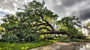 storm damage tree coverage