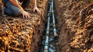 underground water line repair