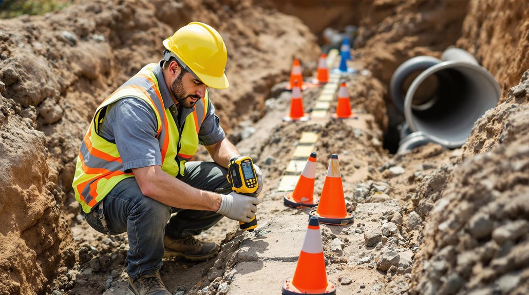 Utility Line Safety Marking