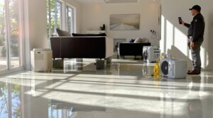 water damage recovery steps