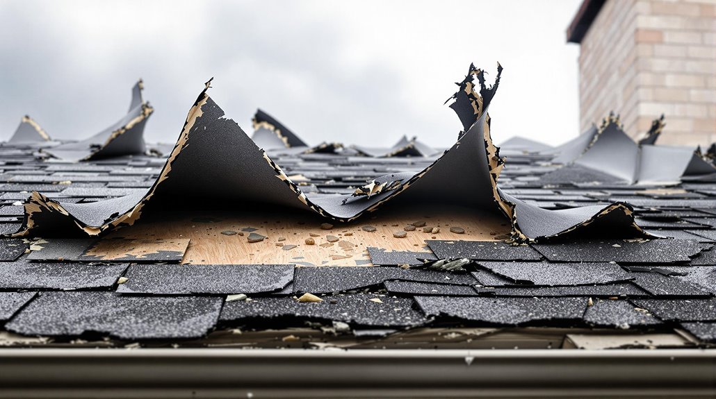 Wind Damage On Roofs