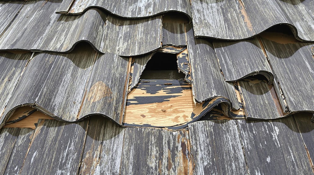 Wind Damage Roof Repair