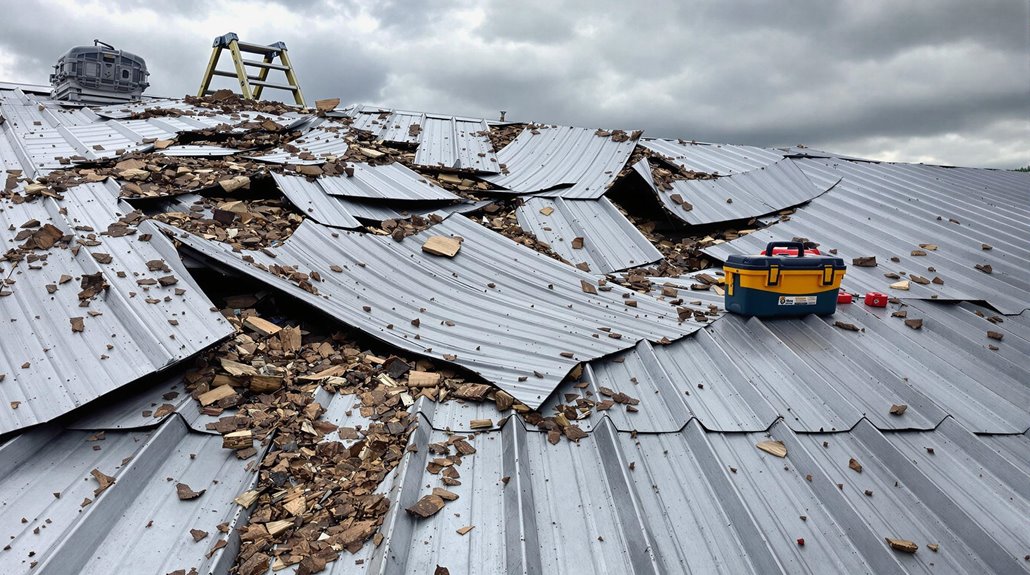 Windproofing Metal Roofs Effectively